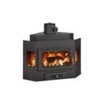 Prity ugradna kaminska peć na čvrsto gorivo Prity A